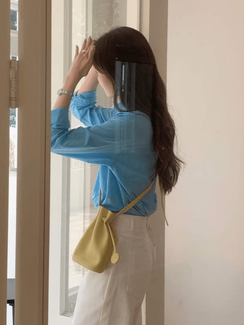 Small Drawstring Crossbody Bag
