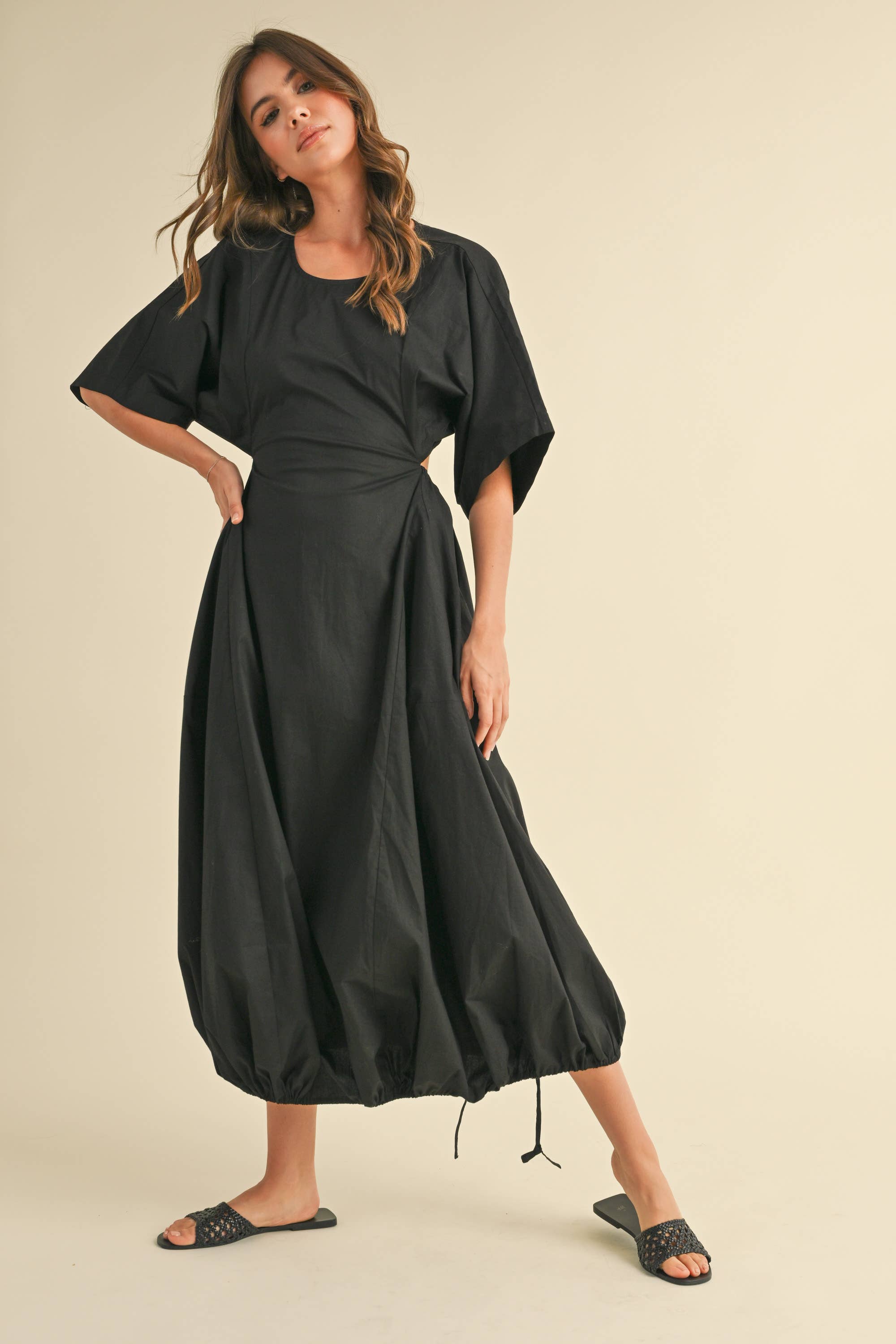 Bubble Open Back Dress