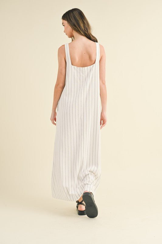 Pin Stripe Maxi Dress