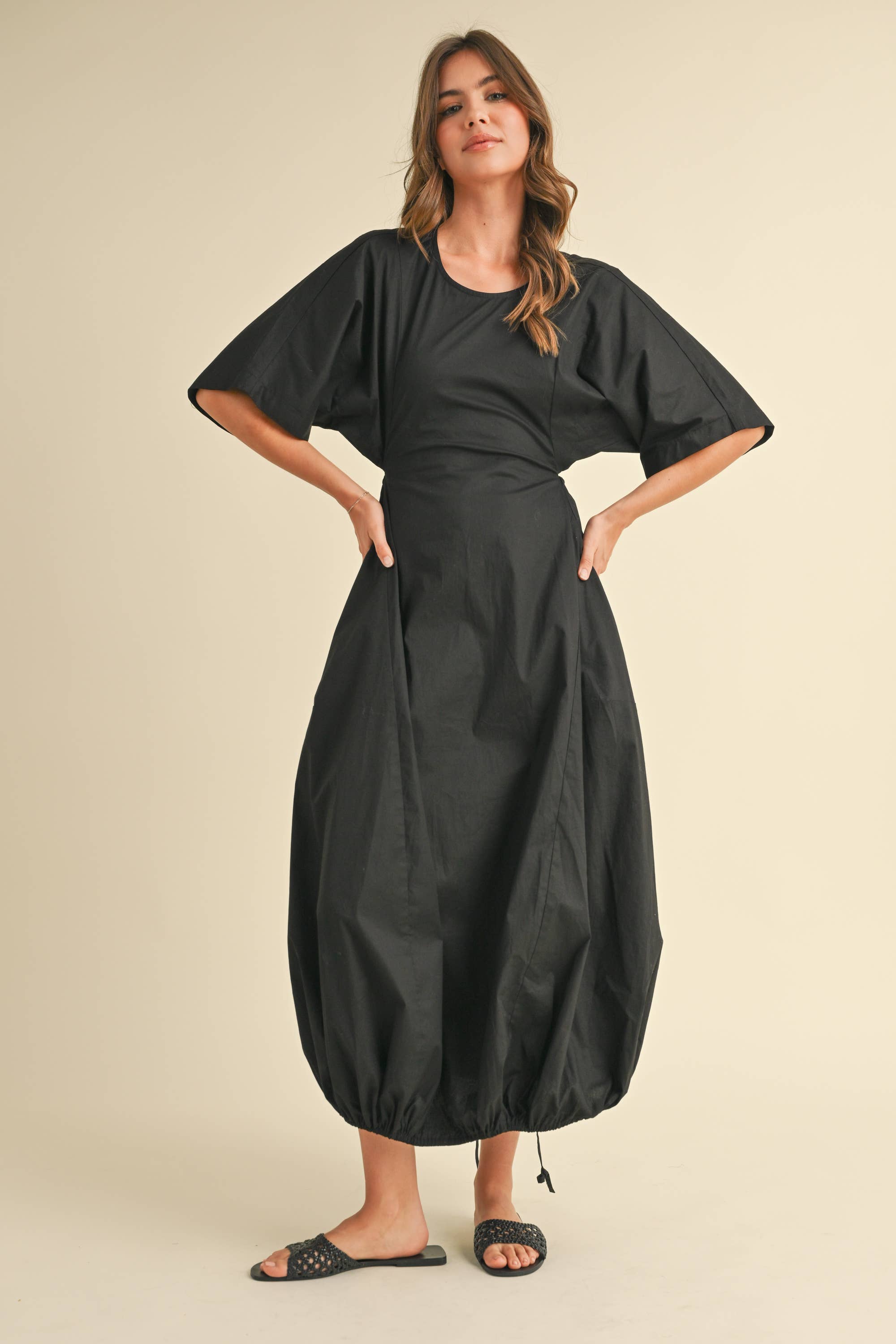 Bubble Open Back Dress