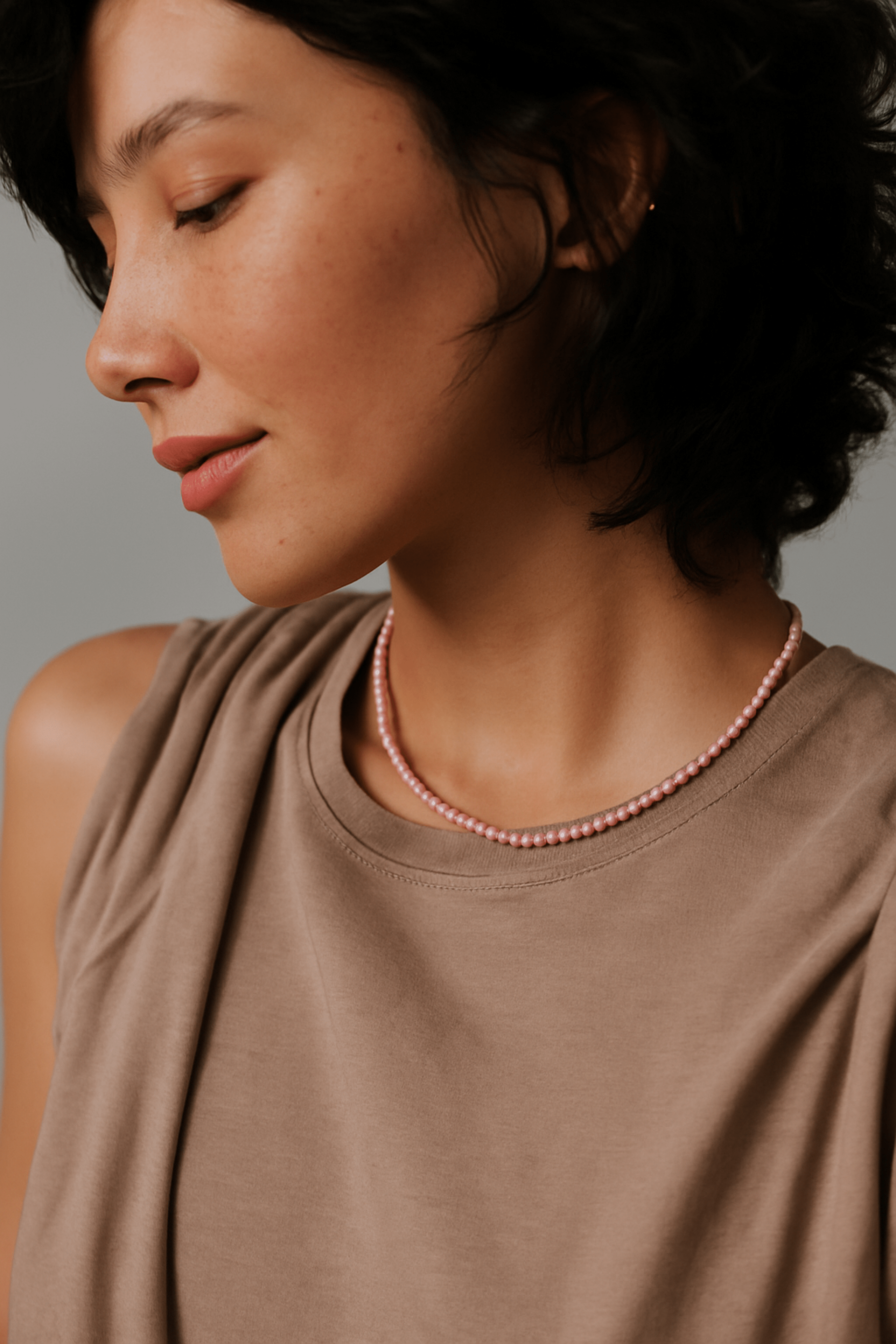 Tiger’s Eye Mini Strand Necklace