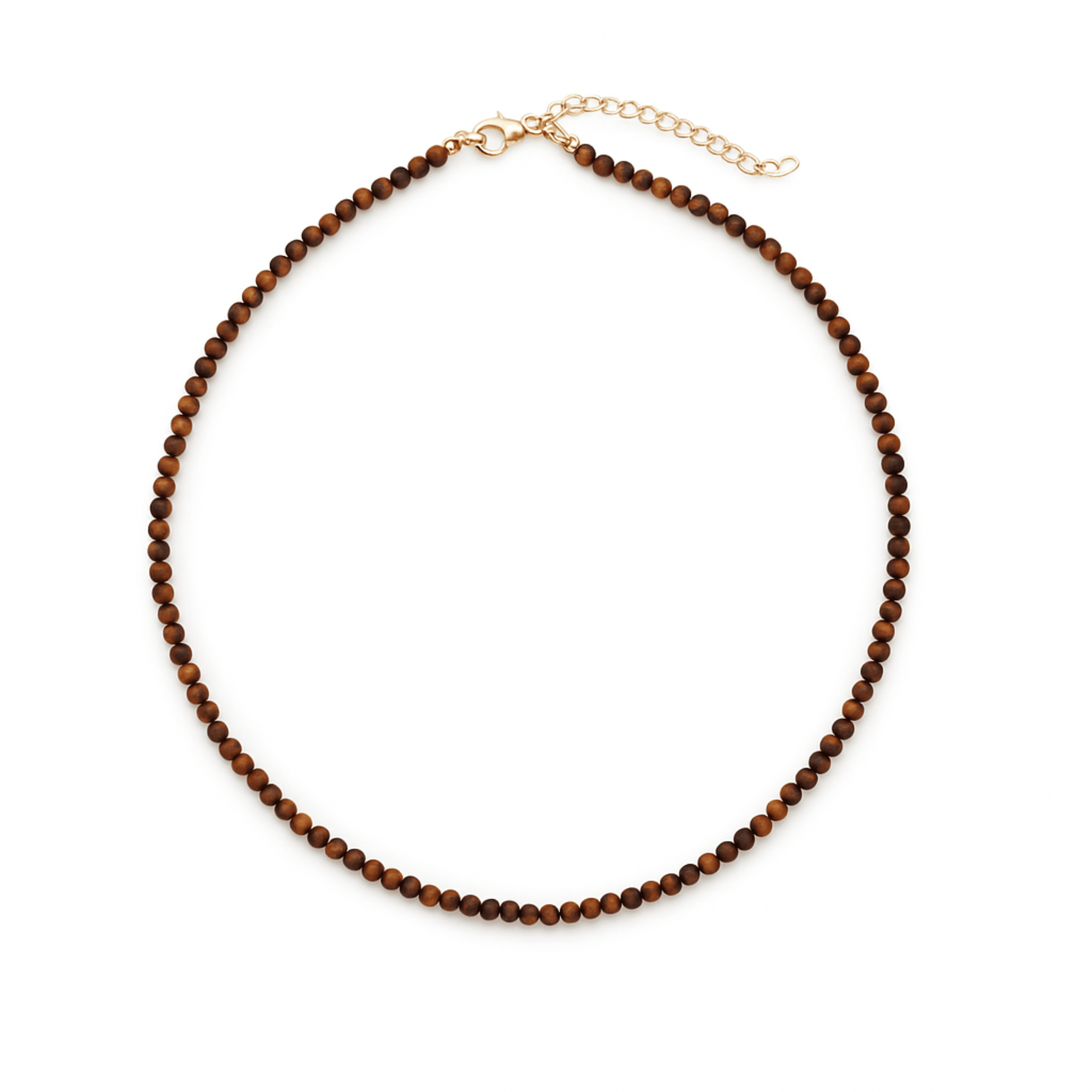 Tiger’s Eye Mini Strand Necklace