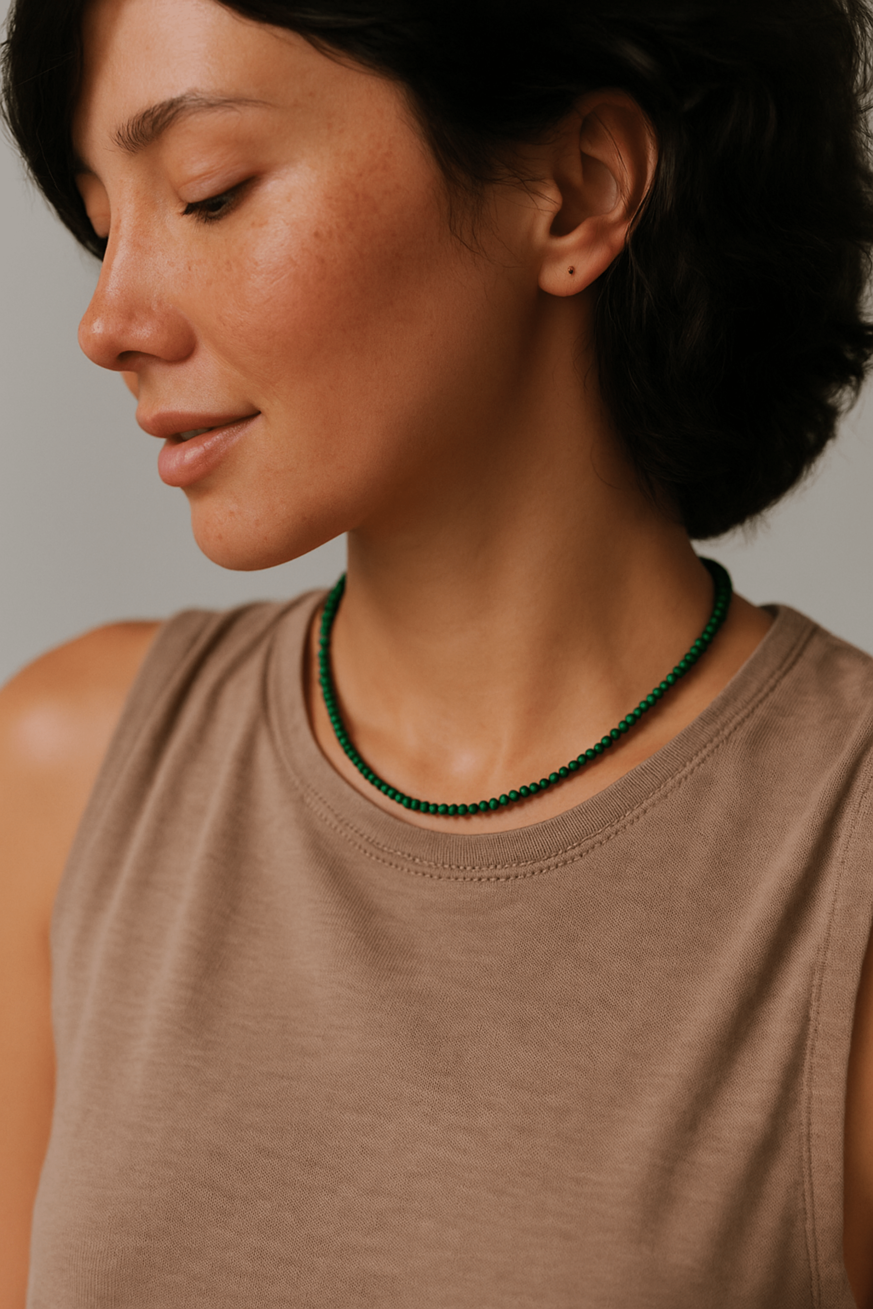 Tiger’s Eye Mini Strand Necklace