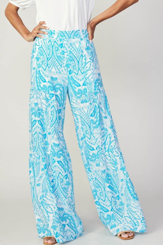 Pretty Print Palazzo Pants