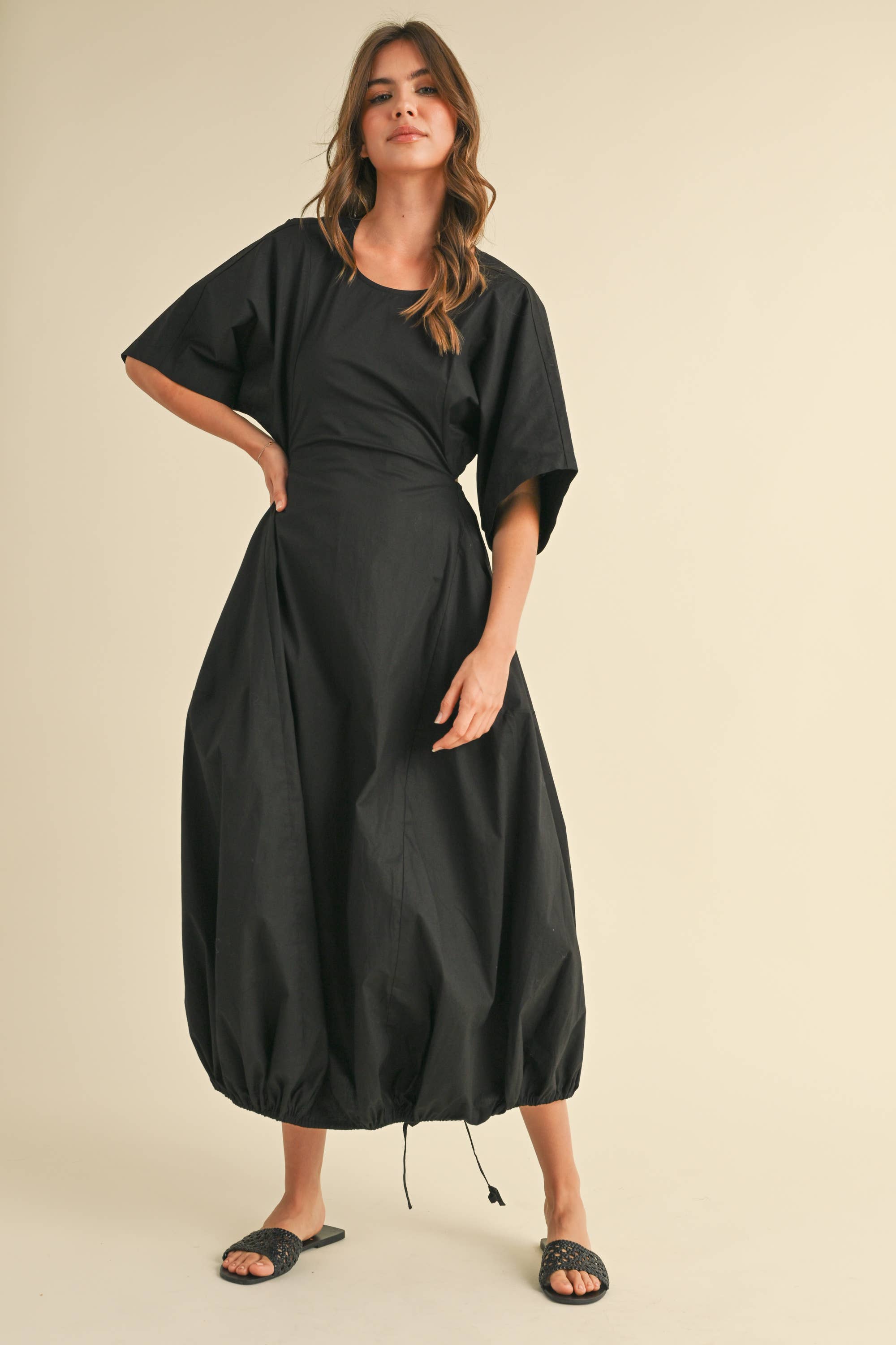 Bubble Open Back Dress